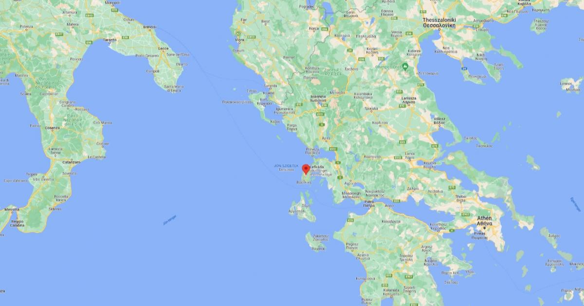 Földrengés rázta meg a görögországi Lefkada szigetet