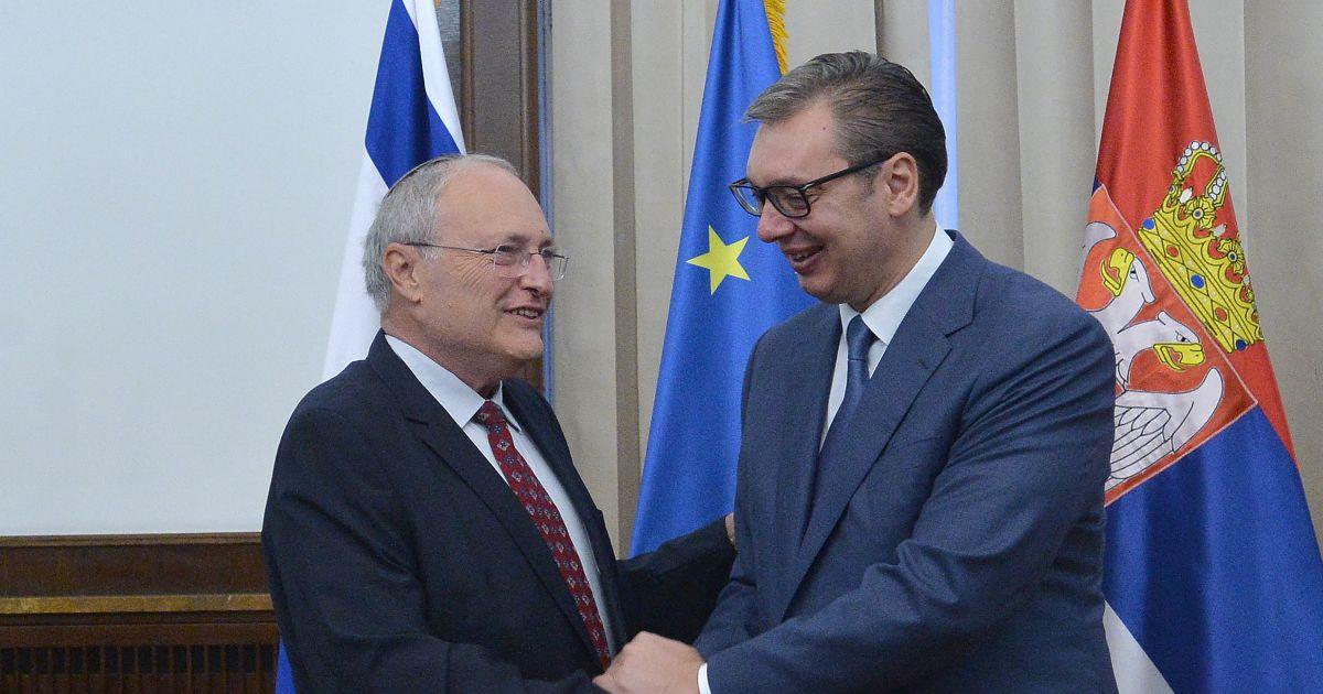 Vučić köszönetet mondott a Simon Wiesenthal Központ elnökének