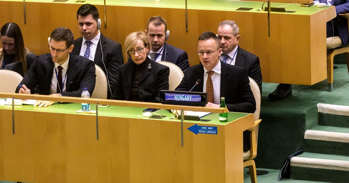 Szijjártó Péter: az ENSZ-nek meg kell sokszoroznia a terrorellenes küzdelemre fordított erőforrásait